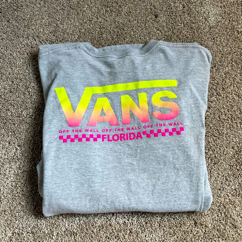 NEON FLORIDA VANS LONG SLEEVE TEE